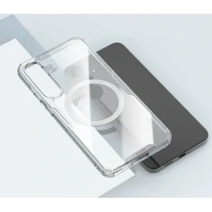 Kup Nillkin Nature TPU Pro Magnetic tok MagSafe Samsung Galaxy S25+ Plus fehér - NLK1660 - {ean13} - Sklep Home Screen