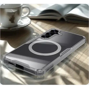 Kup Nillkin Nature TPU Pro Magnetic tok MagSafe Samsung Galaxy S25+ Plus fehér - NLK1660 - {ean13} - Sklep Home Screen