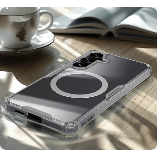 Kup Etui Nillkin Nature TPU Pro Magnetic Case MagSafe Samsung Galaxy S25+ Plus białe - NLK1660 - {ean13} - Sklep Home Screen