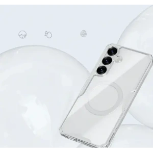 Kup Nillkin Nature TPU Pro Magnetic tok MagSafe Samsung Galaxy S25+ Plus fehér - NLK1660 - {ean13} - Sklep Home Screen