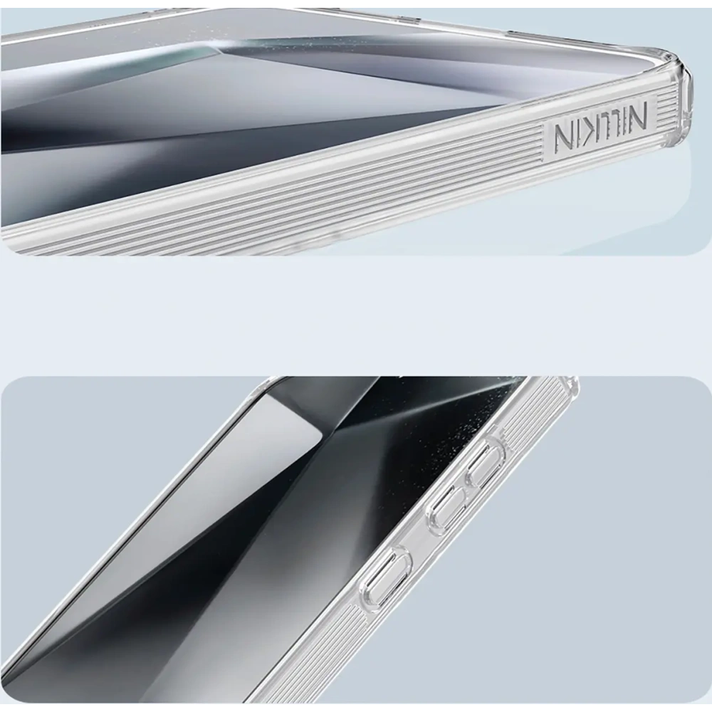 Etui Nillkin Nature TPU Pro Magnetic Case MagSafe Samsung Galaxy S25+ Plus białe