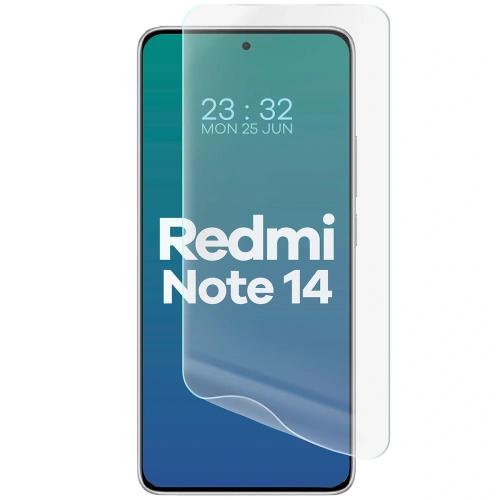 Kup Folia hydrożelowa na ekran Bizon Glass Hydrogel Front do Xiaomi Redmi Note 14 4G / 5G [2 PACK] - BIZ8206 - {ean13} - Sklep Home Screen