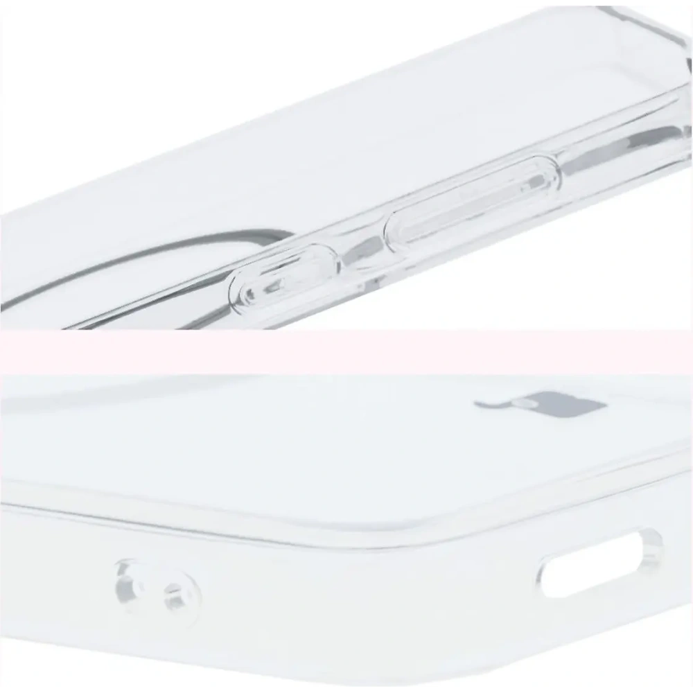 Etui z pierścieniem magnetycznym Bizon Case CrystalO do Samsung Galaxy S25 przezroczyste