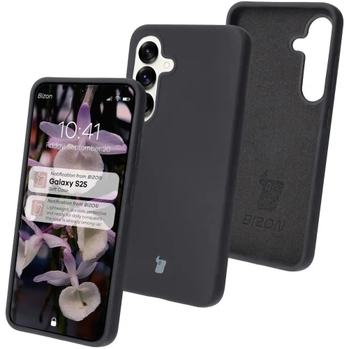 Kup Bizon Soft Case Samsung Galaxy S25 fekete - BIZ8212 - {ean13} - Sklep Home Screen