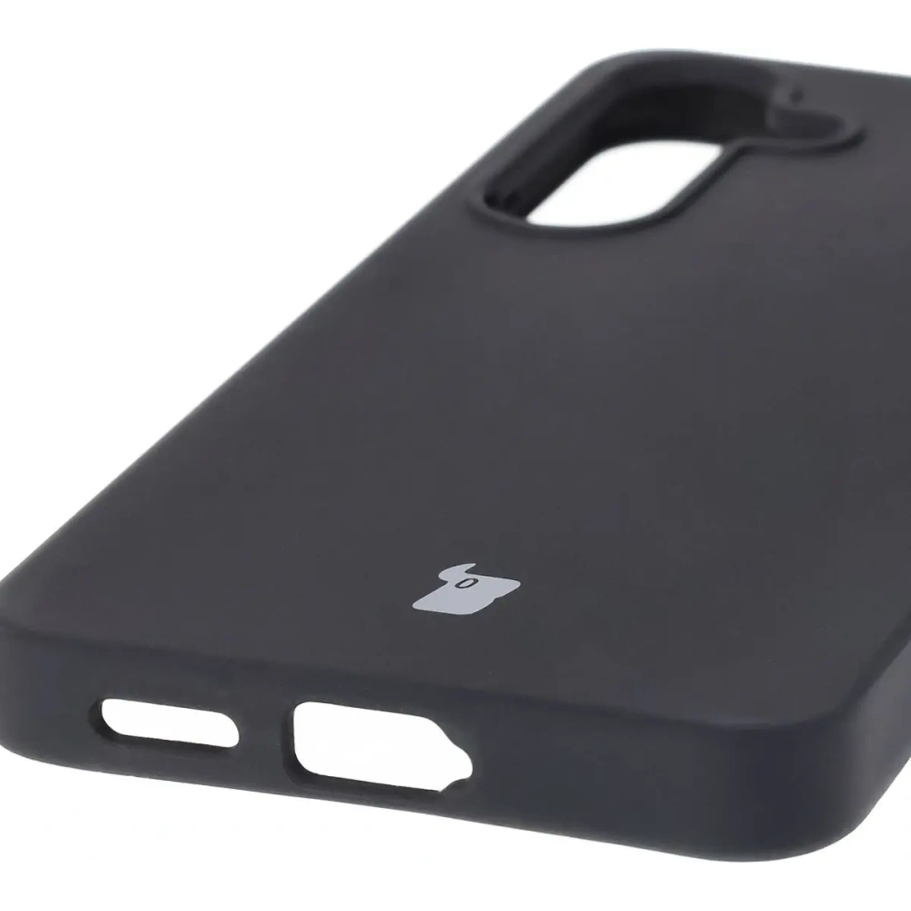 Silikonowe etui Bizon Soft Case do Samsung Galaxy S25 czarne