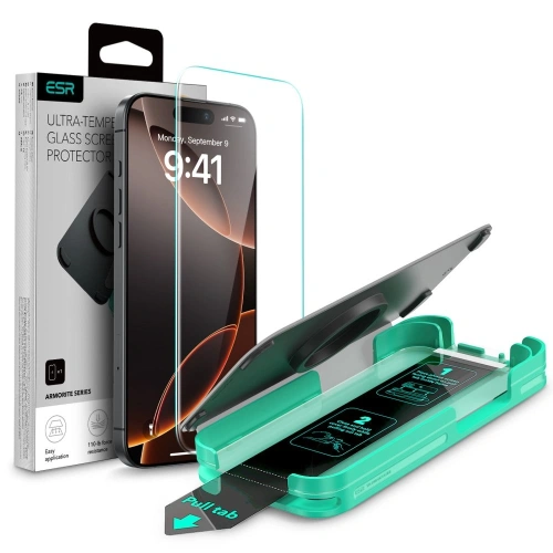 Kup ESR Armorite Glas Apple iPhone 16 Pro Klar - ESR893 - {ean13} - Sklep Home Screen