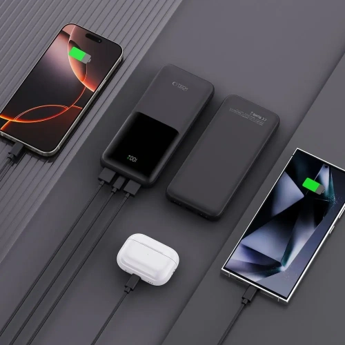Kup Tech-Protect PB01 Powerbank 10000mAh 22.5W Schwarz - THP3845 - {ean13} - Sklep Home Screen