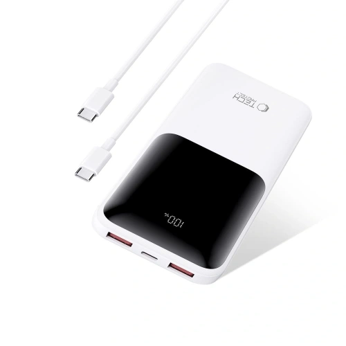 Buy Tech-Protect PB01 Powerbank 10000mAh 22.5W White - THP3846 - {ean13} - Home Screen Store Europe