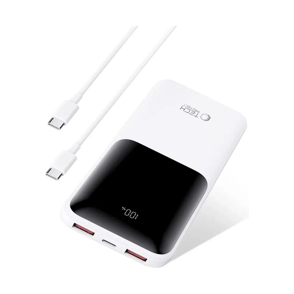 Powerbank Tech-Protect PB01 10000mAh 22.5W White