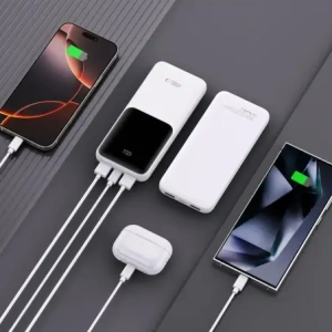 Buy Tech-Protect PB01 Powerbank 10000mAh 22.5W White - THP3846 - {ean13} - Home Screen Store Europe