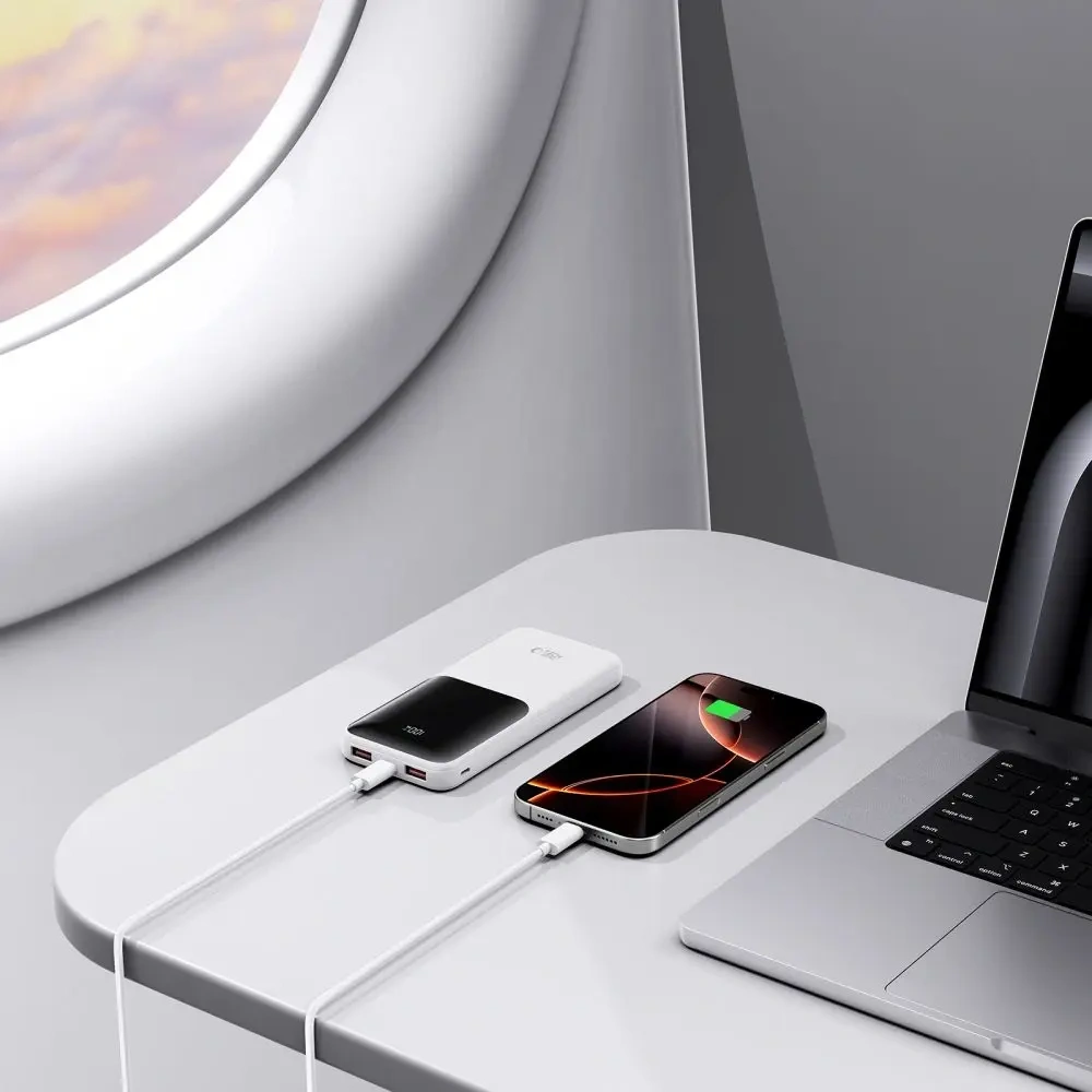 Powerbank Tech-Protect PB01 10000mAh 22.5W White