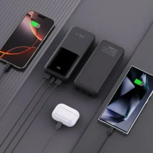 Buy Tech-Protect PB02 Powerbank 20000mAh 22.5W Black - THP3847 - {ean13} - Home Screen Store Europe