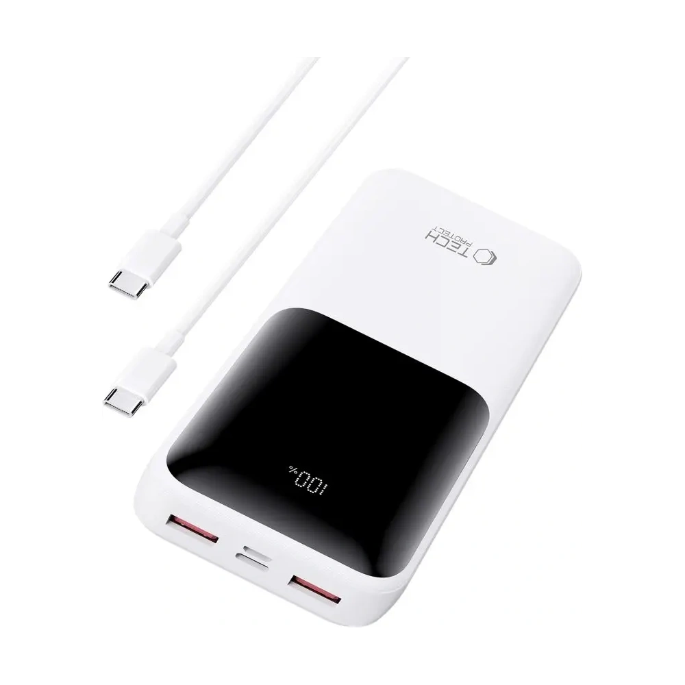 Powerbank Tech-Protect PB02 20000mAh 22.5W White