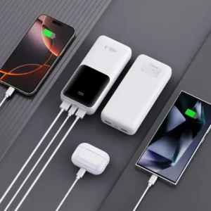 Buy Tech-Protect PB02 Powerbank 20000mAh 22.5W White - THP3848 - {ean13} - Home Screen Store Europe