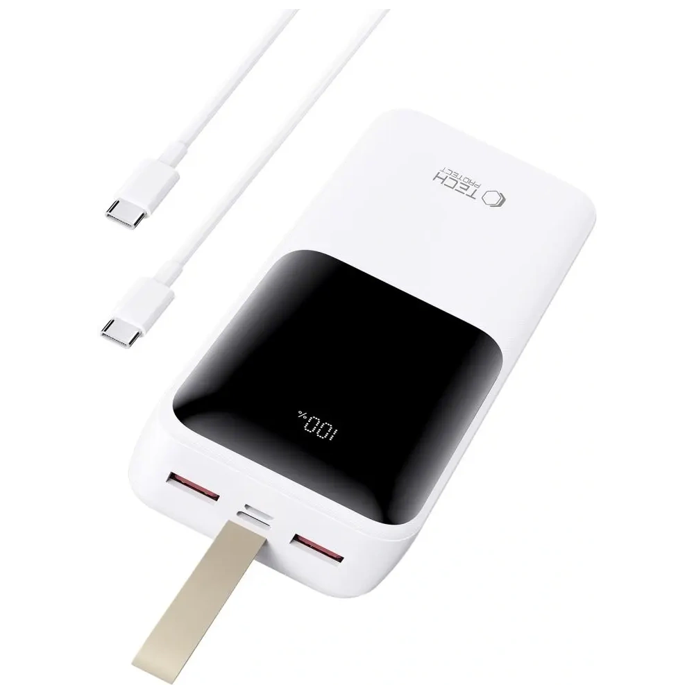Powerbank Tech-Protect PB03 30000mAh 22.5W White
