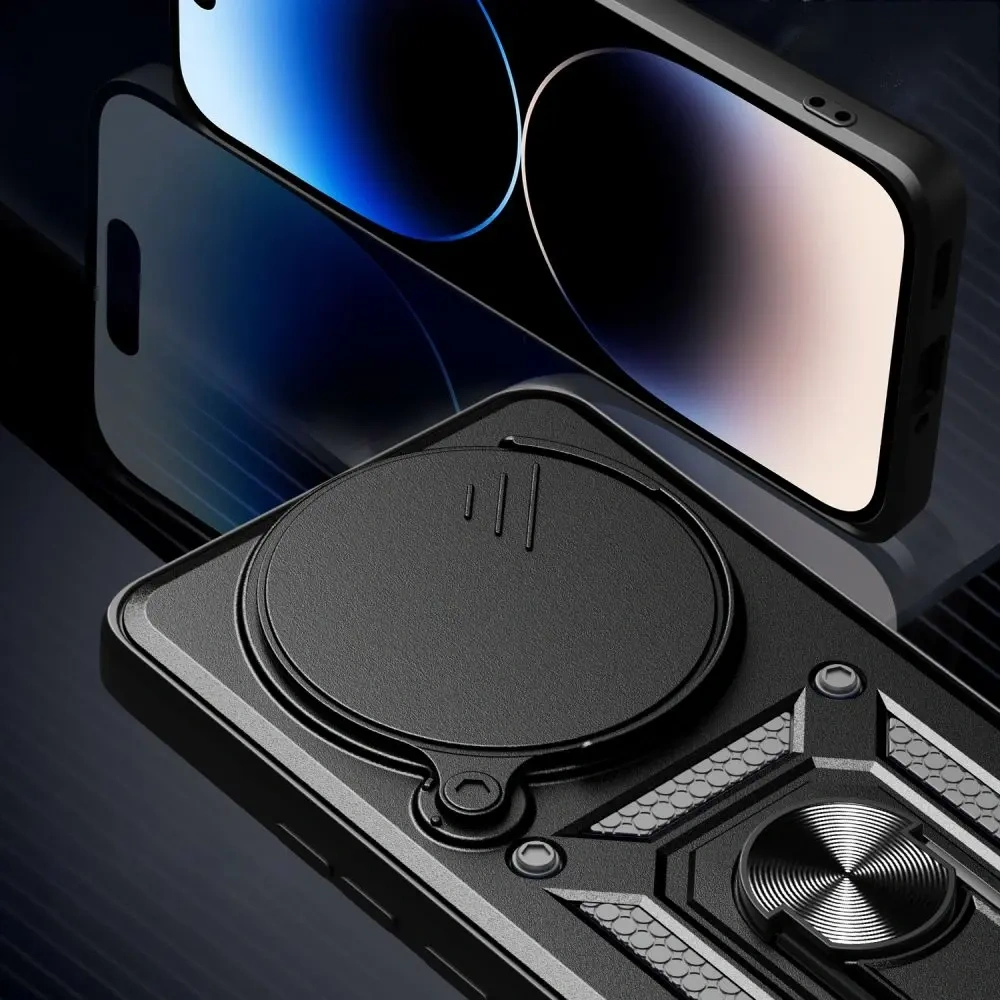 Etui Tech-Protect Camshield Pro Xiaomi Redmi Note 14 Pro 5G / Poco X7 5G Matte Black