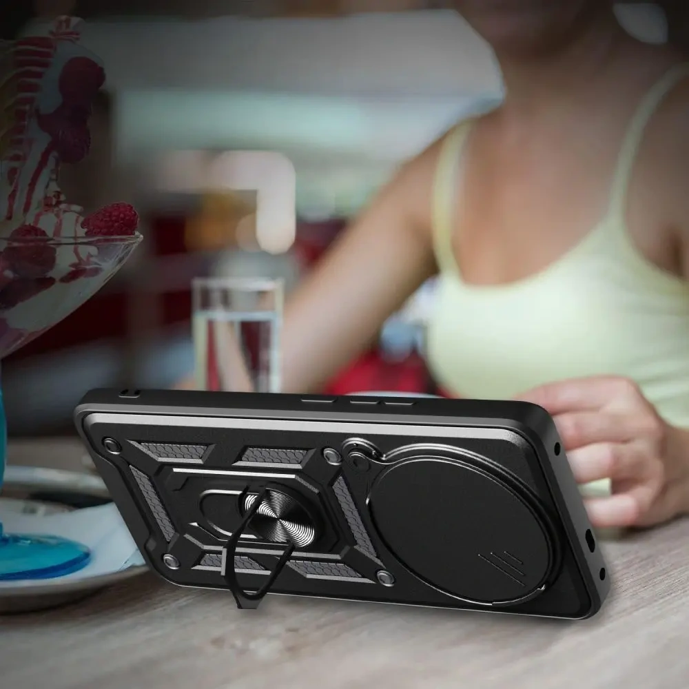 Etui Tech-Protect Camshield Pro Xiaomi Redmi Note 14 Pro 5G / Poco X7 5G Matte Black