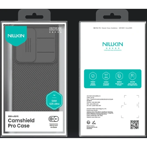 Kup Etui Nillkin CamShield Pro Samsung Galaxy S25 Ultra czarne - NLK1663 - {ean13} - Sklep Home Screen