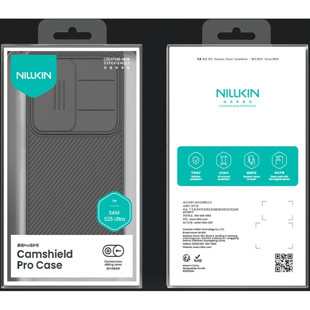 Etui Nillkin CamShield Pro Samsung Galaxy S25 Ultra czarne