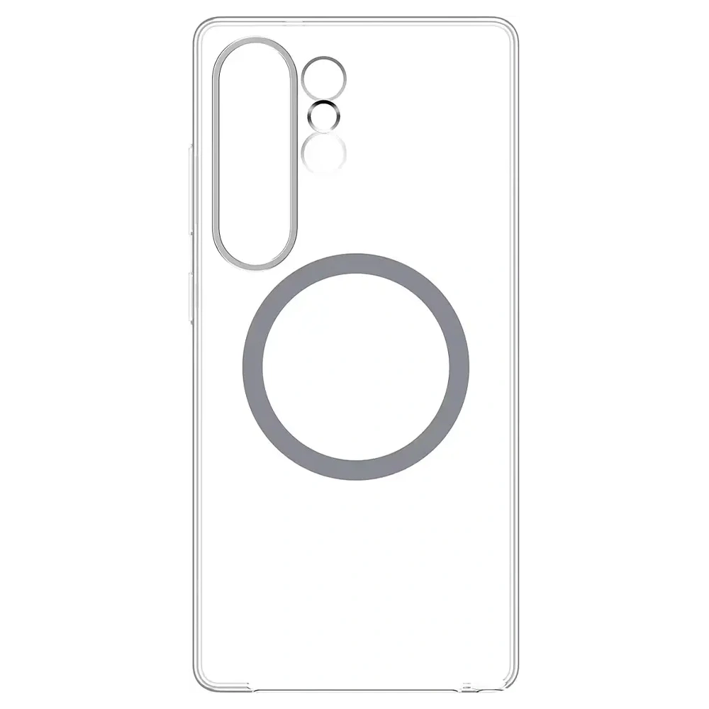 Etui Samsung Clear Magnet do Galaxy S25 Ultra przezroczysty