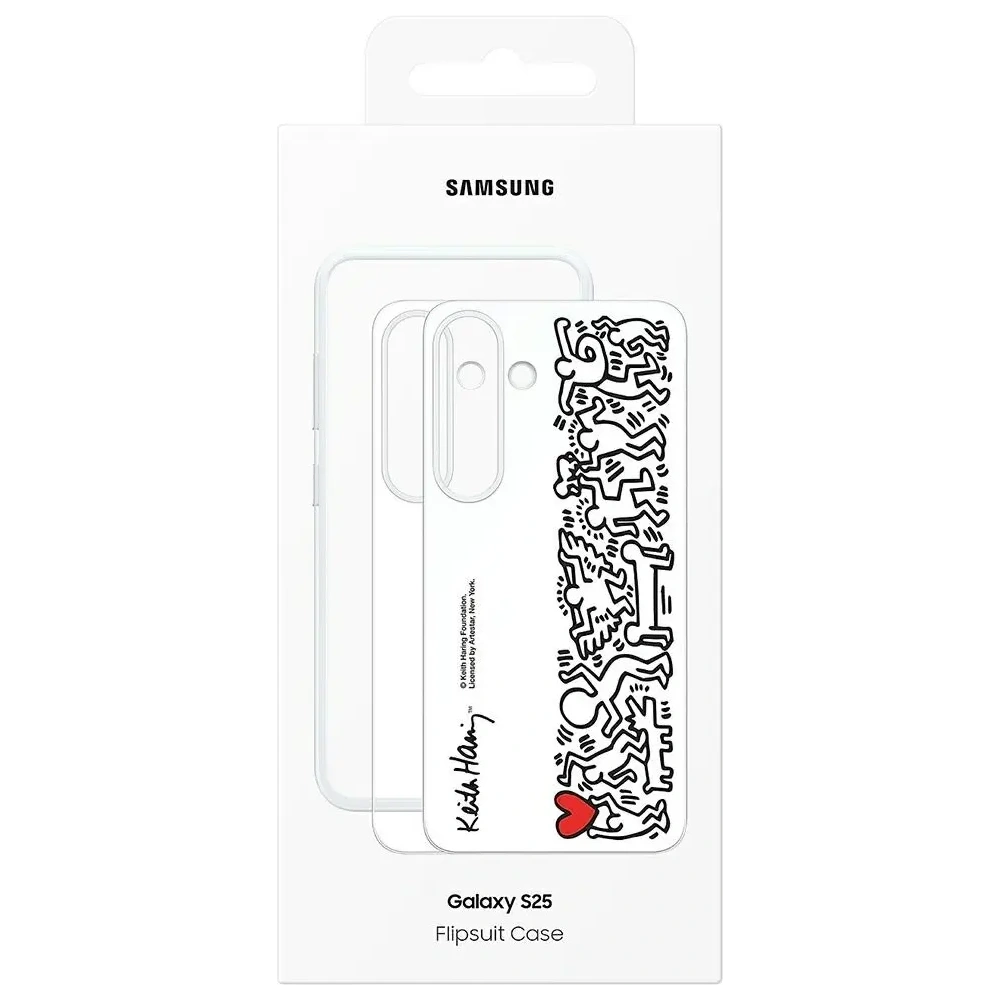 Etui Samsung Flipsuit do Galaxy S25 biały