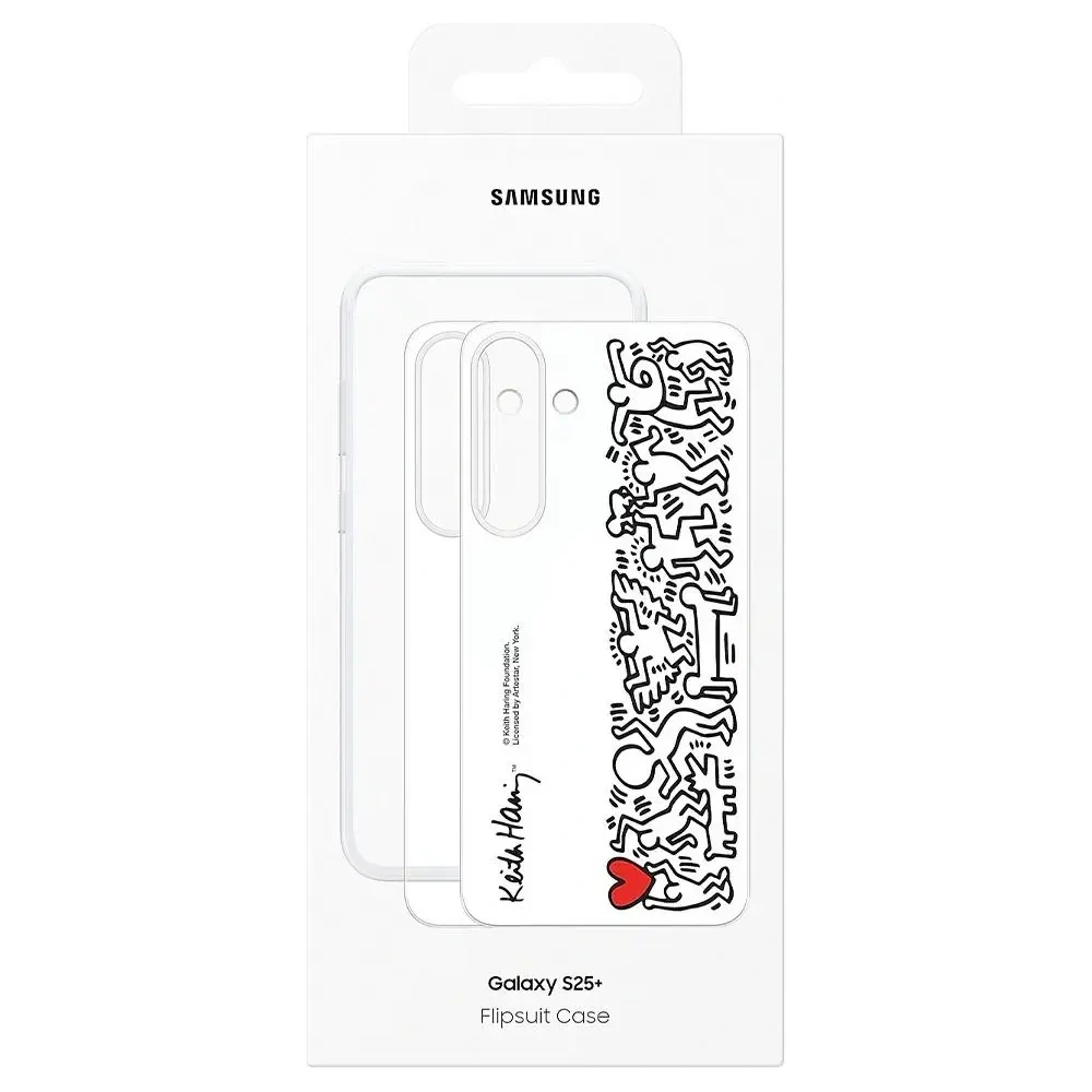 Etui Samsung Flipsuit do Galaxy S25+ Plus biały
