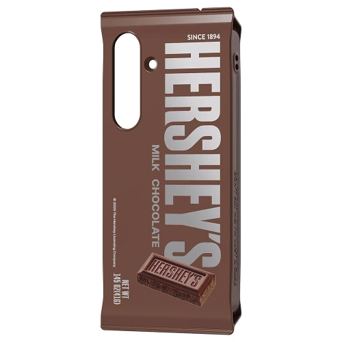 Kup Etui Samsung Hershey`s Milk Chocolate Snack do Galaxy S25 brązowy - SMG1219 - {ean13} - Sklep Home Screen