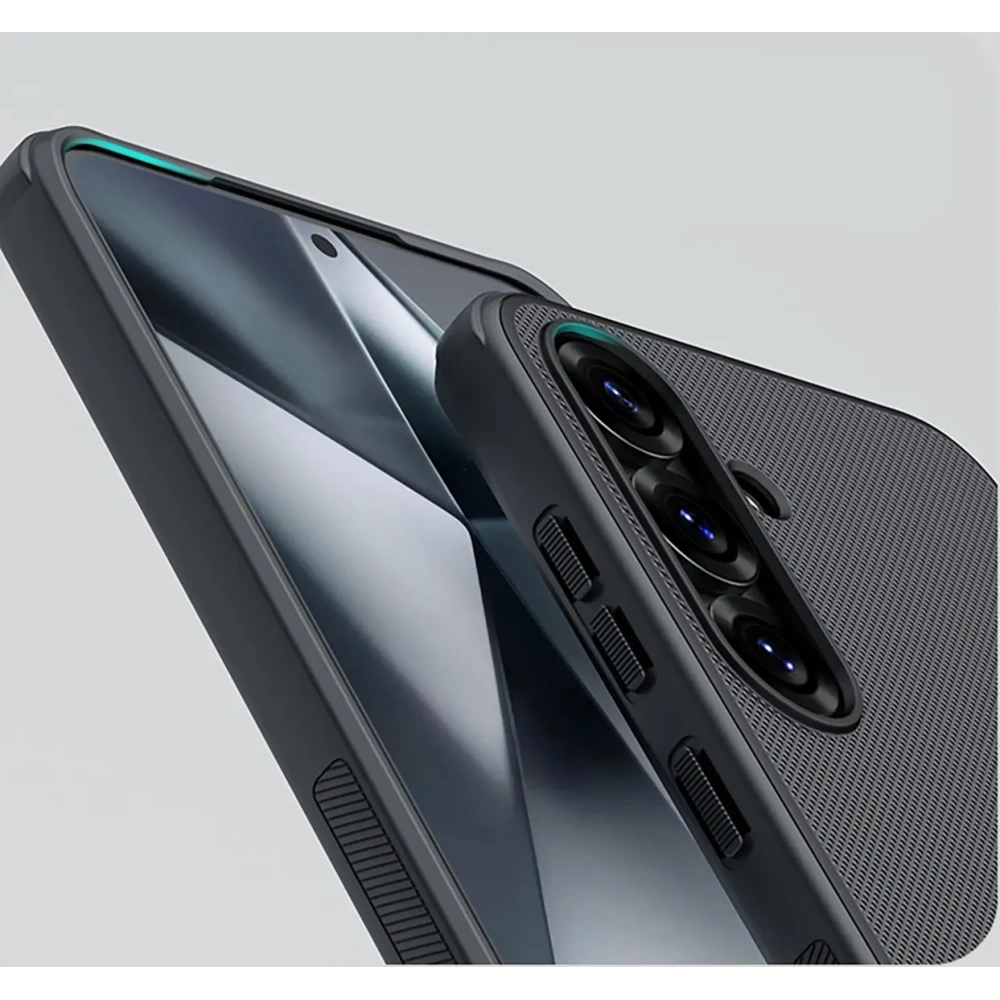 Etui Nillkin Super Frosted Shield Pro Magnetic Case Samsung Galaxy S25 MagSafe czarne