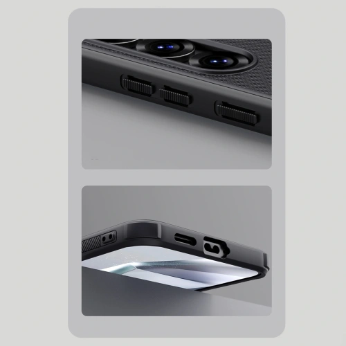 Kup Nillkin Super Frosted Shield Pro Magnetic Case Samsung Galaxy S25 MagSafe negru - NLK1664 - {ean13} - Sklep Home Screen