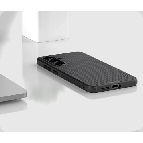 Kup Nillkin Super Frosted Shield Pro Magnetic Case Samsung Galaxy S25+ Plus MagSafe negru - NLK1665 - {ean13} - Sklep Home Screen