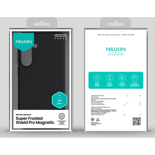 Kup Nillkin Super Frosted Shield Pro Magnetic Hülle Samsung Galaxy S25+ Plus MagSafe schwarz - NLK1665 - {ean13} - Sklep Home Screen