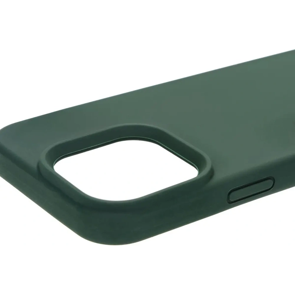 Silikonowe etui Bizon Soft Case do Apple iPhone 16 Pro ciemnozielone