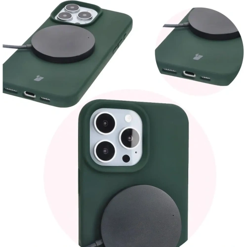 Buy Bizon Soft Case Apple iPhone 16 Pro dark green - BIZ8213 - {ean13} - Home Screen Store Europe