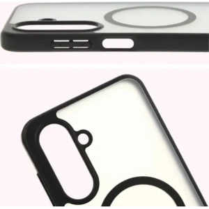 Kup Bizon Case MatteO Samsung Galaxy A26 5G transparent mit schwarzem Rahmen - BIZ8214 - {ean13} - Sklep Home Screen