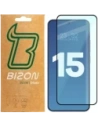 Zesílené sklo Bizon Glass Edge 2 do Xiaomi 15 černý rám