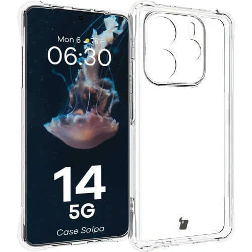 Kup Elastyczne etui Bizon Case Salpa do Xiaomi Redmi Note 14 5G przezroczyste - BIZ8217 - {ean13} - Sklep Home Screen