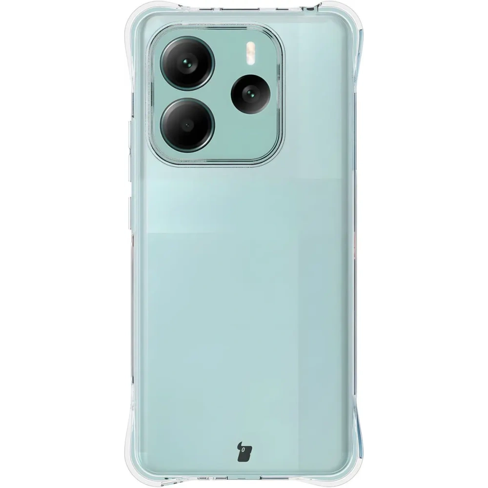 Elastyczne etui Bizon Case Salpa do Xiaomi Redmi Note 14 5G przezroczyste