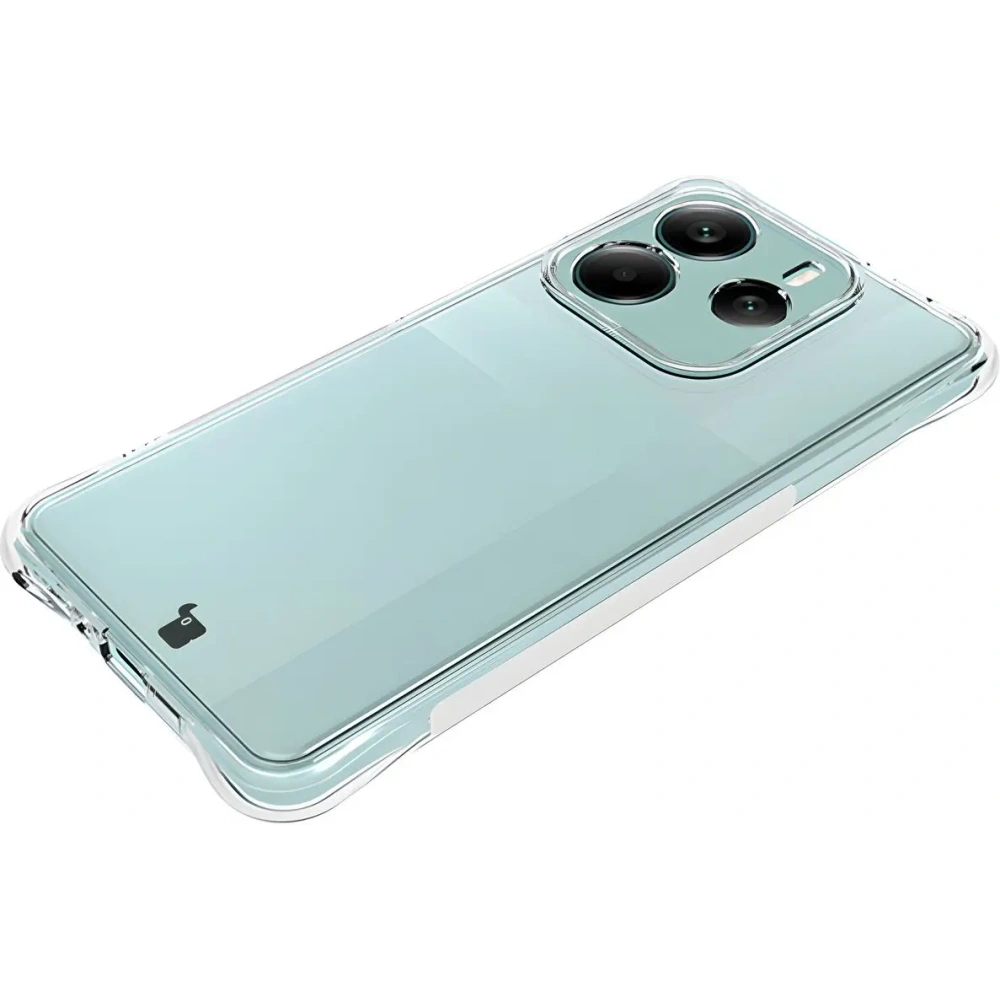 Elastyczne etui Bizon Case Salpa do Xiaomi Redmi Note 14 5G przezroczyste