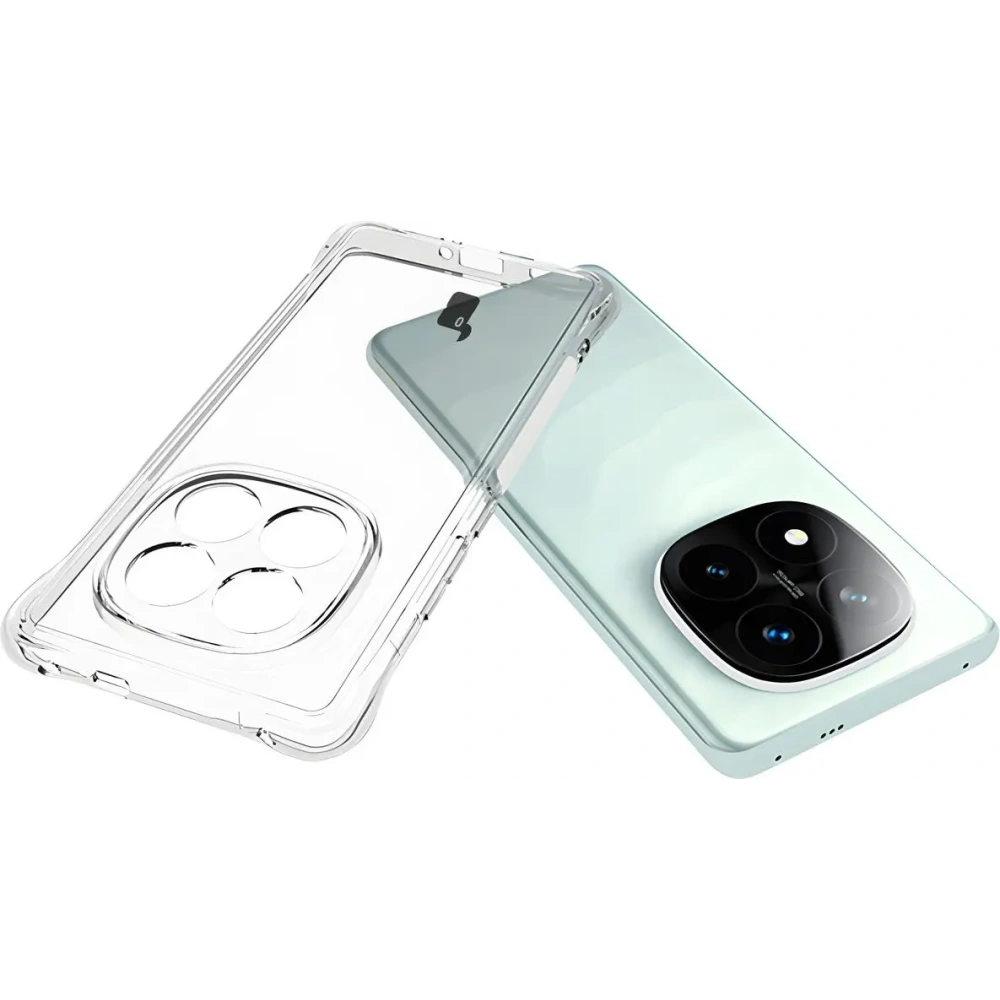 Elastyczne etui Bizon Case Salpa do Xiaomi Redmi Note 14 Pro+ 5G przezroczyste