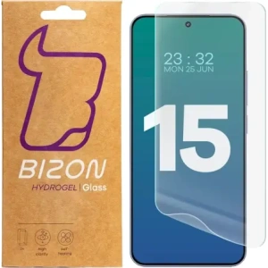 Bizon Glass Hydrogel Front Xiaomi 15 [2 PACK]