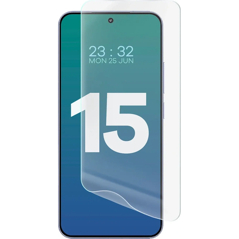 Folia hydrożelowa na ekran Bizon Glass Hydrogel Front do Xiaomi 15 [2 PACK]