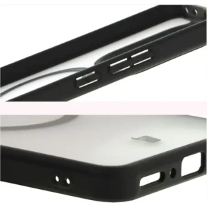 Kup Etui z pierścieniem magnetycznym Bizon Case MatteO do Xiaomi Redmi Note 14 5G półprzezroczyste z czarną ramką - BIZ8220 - {ean13} - Sklep Home Screen