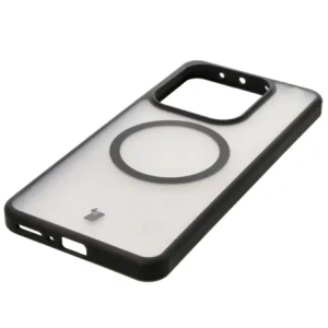 Kup Etui z pierścieniem magnetycznym Bizon Case MatteO do Xiaomi Redmi Note 14 5G półprzezroczyste z czarną ramką - BIZ8220 - {ean13} - Sklep Home Screen