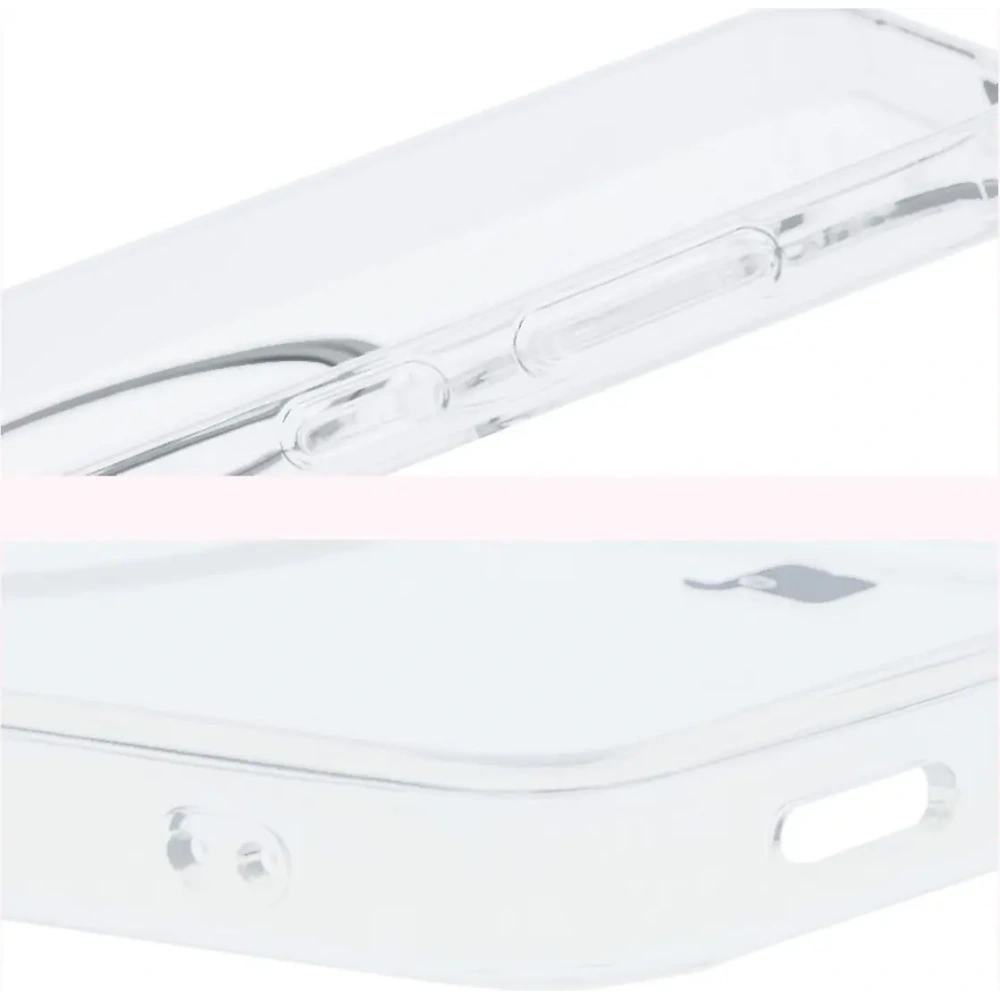 Etui z pierścieniem magnetycznym Bizon Case CrystalO do Samsung Galaxy S25+ Plus przezroczyste