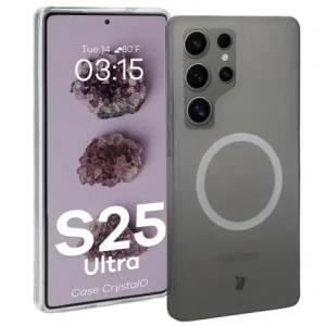 Kup Etui z pierścieniem magnetycznym Bizon Case CrystalO do Samsung Galaxy S25 Ultra przezroczyste - BIZ8223 - {ean13} - Sklep Home Screen