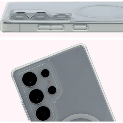 Kup Etui z pierścieniem magnetycznym Bizon Case CrystalO do Samsung Galaxy S25 Ultra przezroczyste - BIZ8223 - {ean13} - Sklep Home Screen