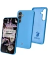 Silikonowe etui Bizon Soft Case do Samsung Galaxy S25+ Plus ciemnoniebieskie