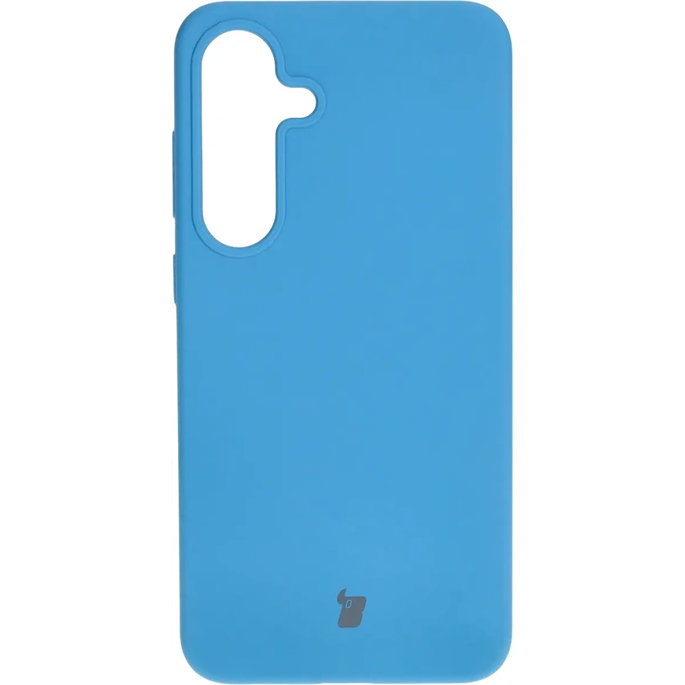 Silikonowe etui Bizon Soft Case do Samsung Galaxy S25+ Plus ciemnoniebieskie