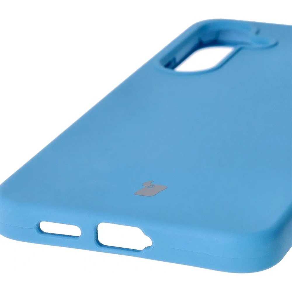 Silikonowe etui Bizon Soft Case do Samsung Galaxy S25+ Plus ciemnoniebieskie