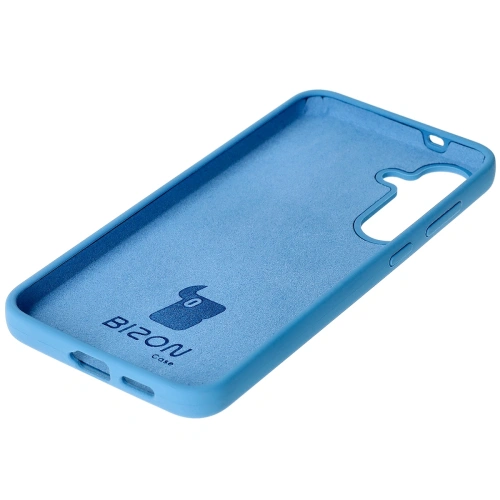 Kup Silikonowe etui Bizon Soft Case do Samsung Galaxy S25+ Plus ciemnoniebieskie - BIZ8224 - {ean13} - Sklep Home Screen